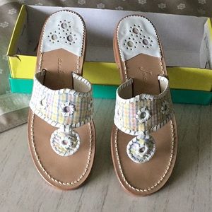 Jack Rogers sandals.